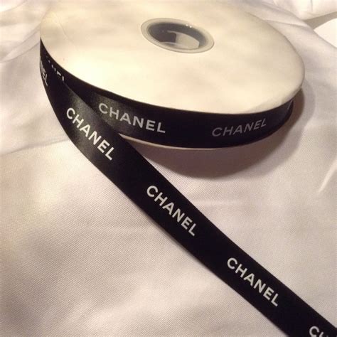 black chanel ribbon|Chanel Ribbon for sale .